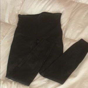 Spanx faux leather leggings